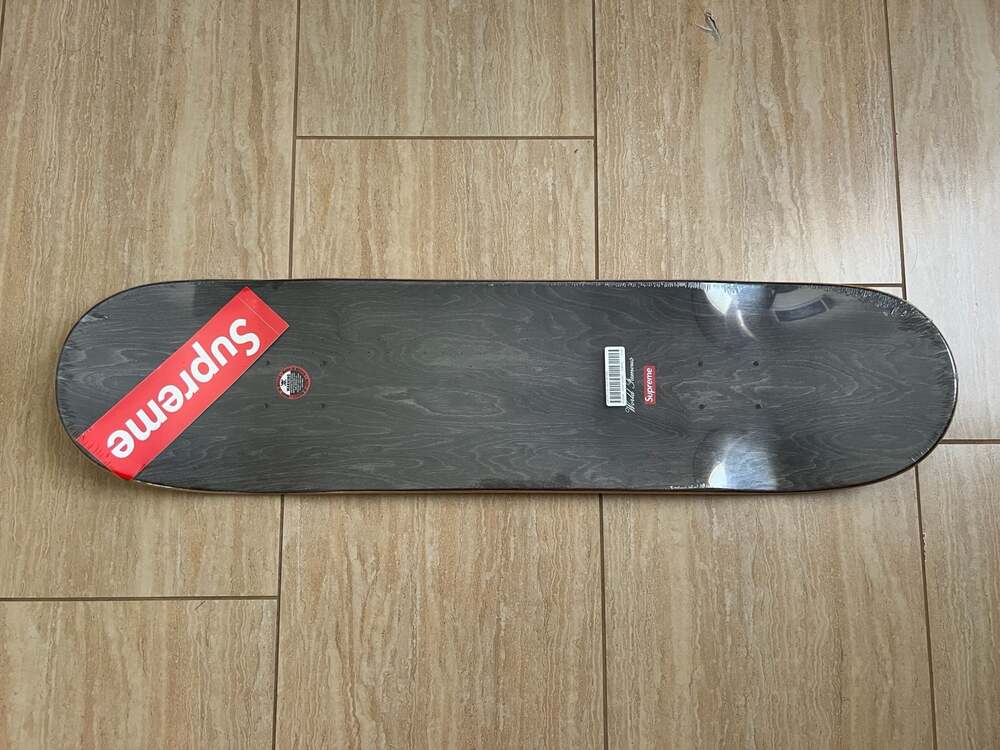 Supreme Chrome Logo Skateboard Deck Purple 8.125 SS20